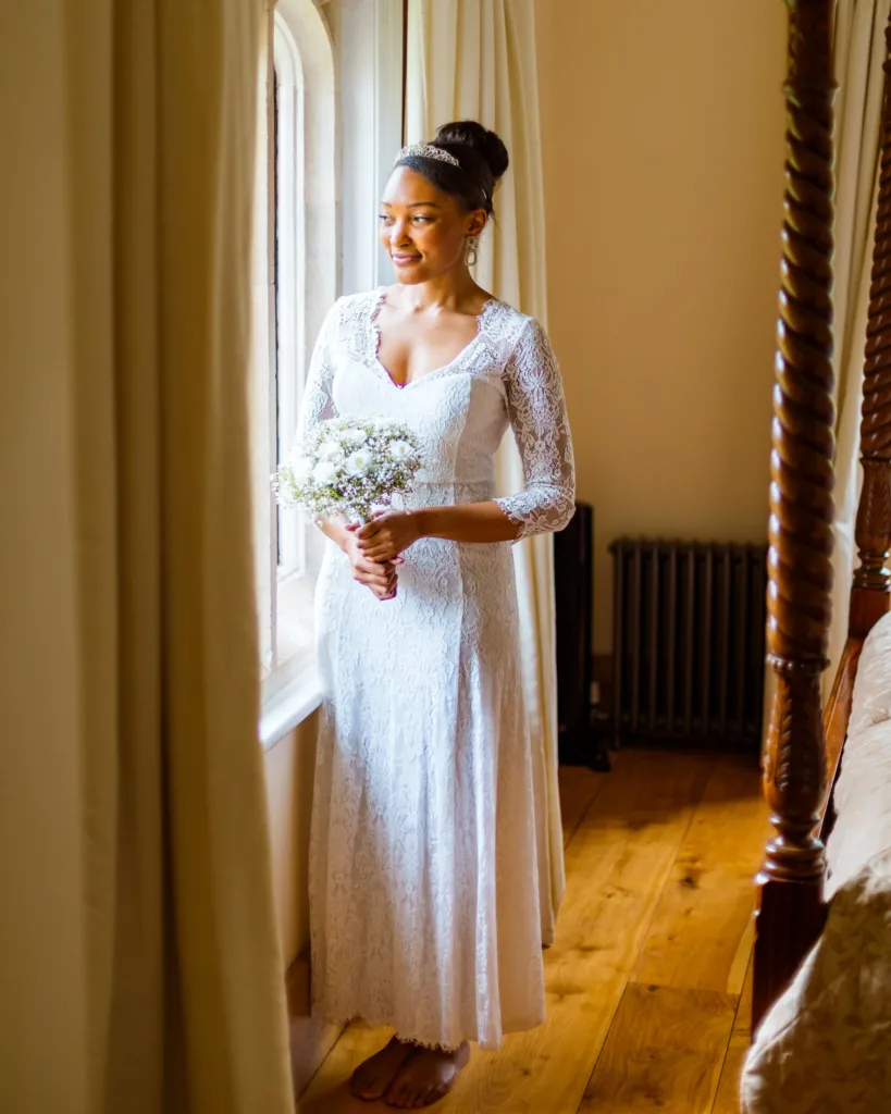 Bride Hannah Getting Ready